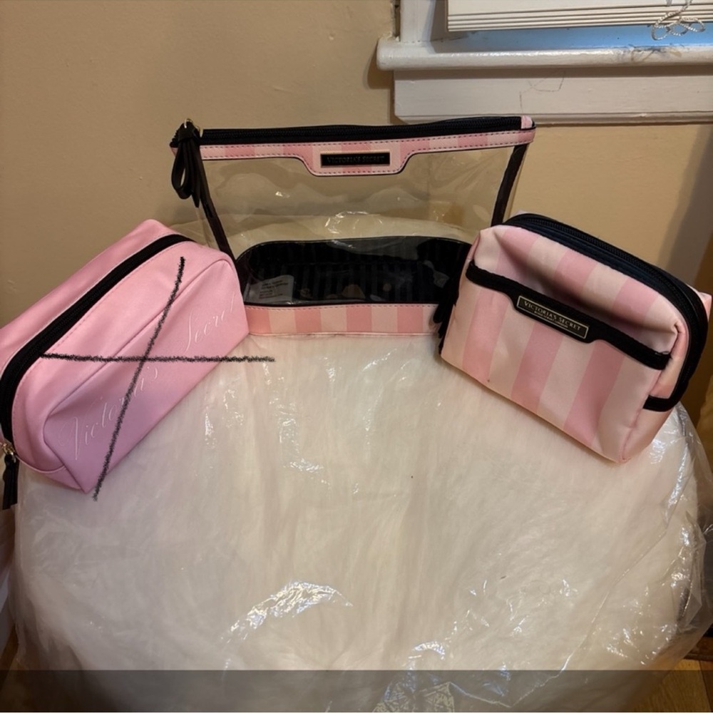 ‼️sold‼️Pink Victoria's Secret Women's Bag Set